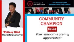 Community Champion flyer