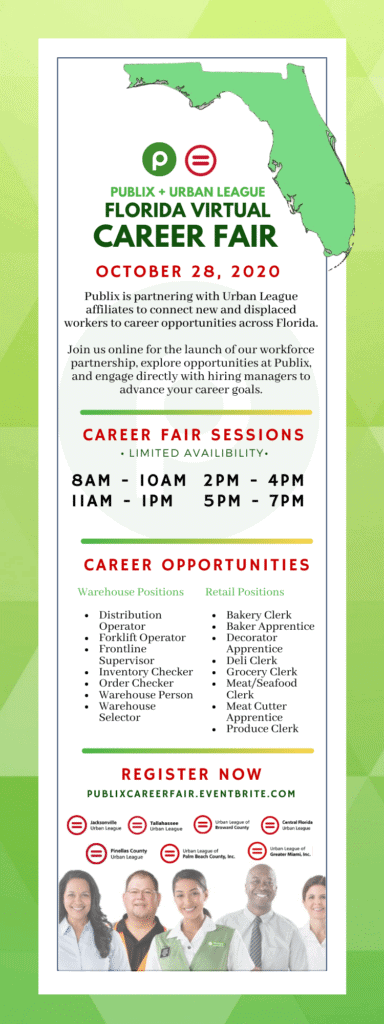 Publix Job Fair flyer