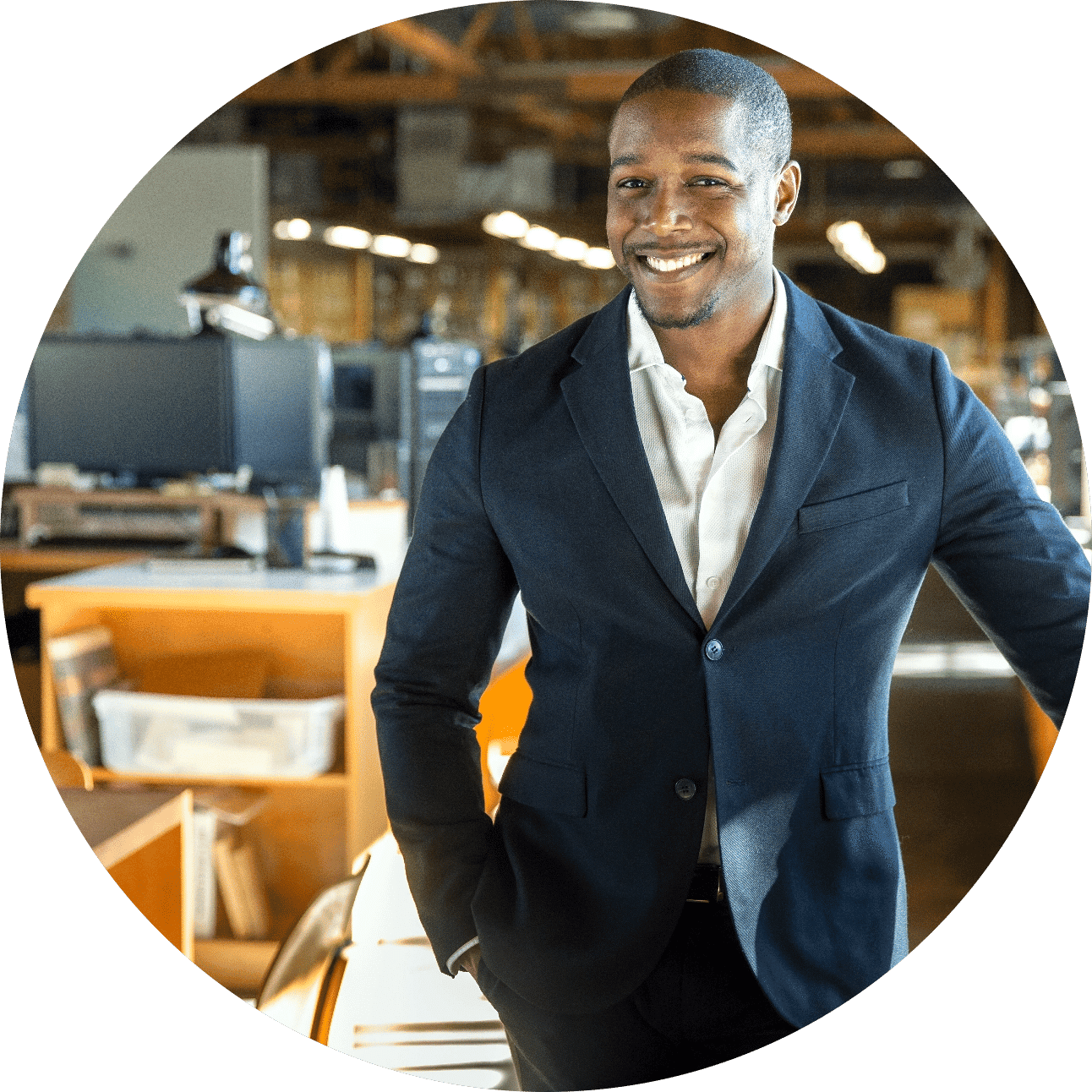 Male Entrepreneur In a Suit