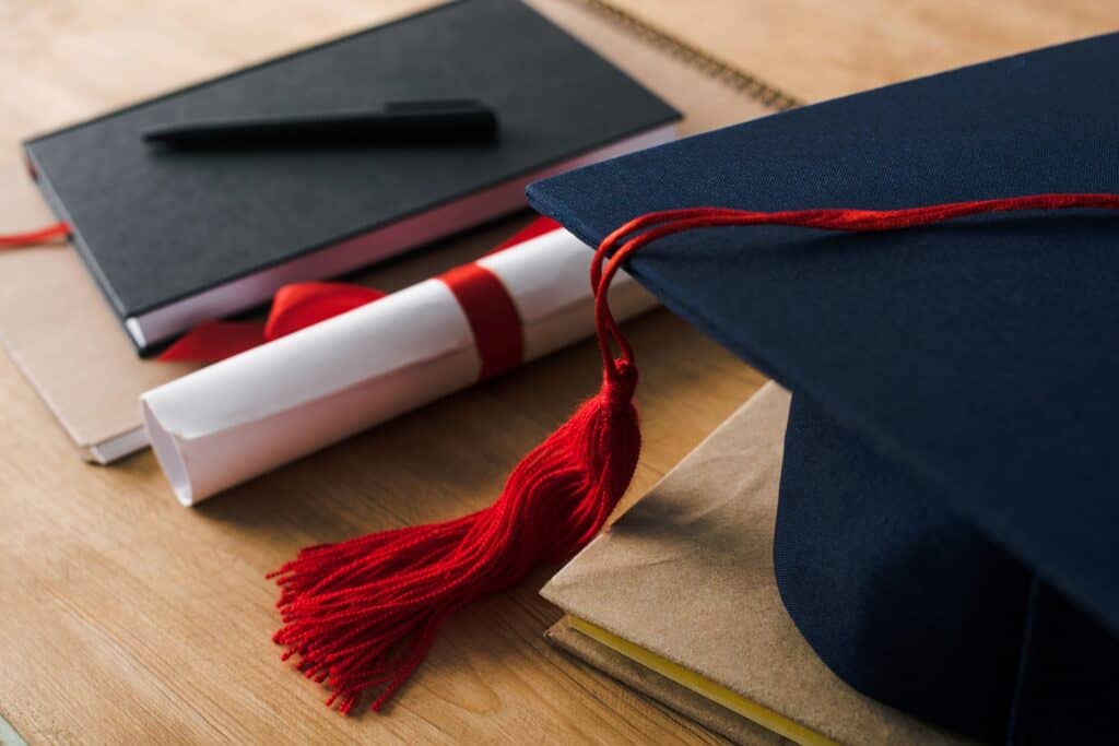 cap and diploma