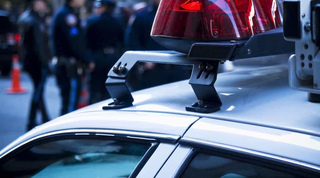 police car