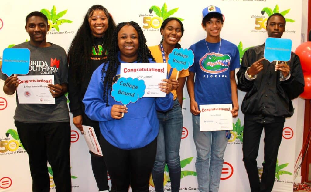 group of teens